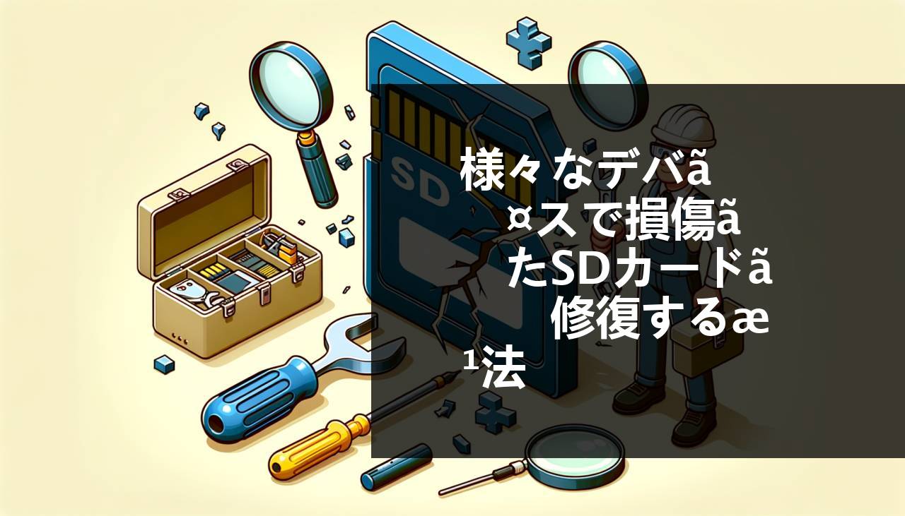異なるデバイスでの破損したSDカードの修復方法 | ガイド