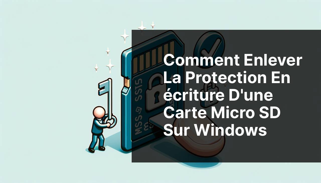 [Résolu] Comment retirer la protection en écriture d
